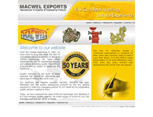 Tablet Screenshot of macwel.com